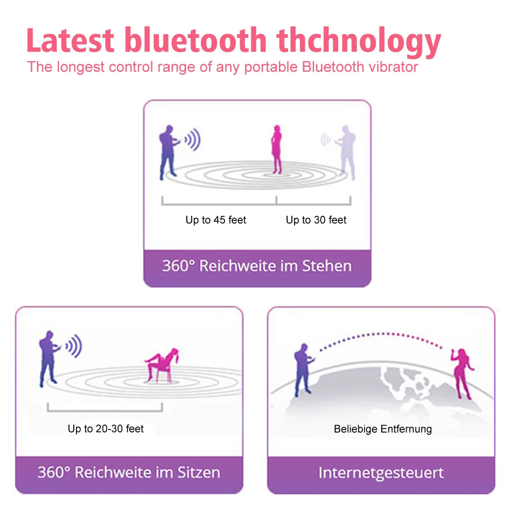 Œuf vibrant Bluetooth® V1