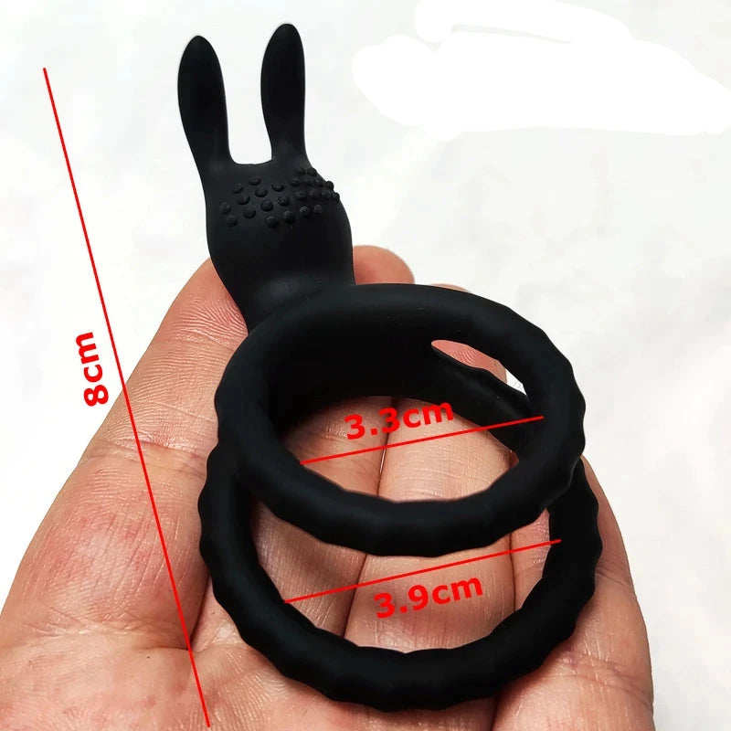 Cock Ring "Rabbit"